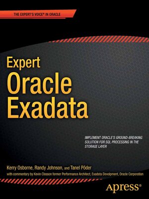 cover image of Expert Oracle Exadata